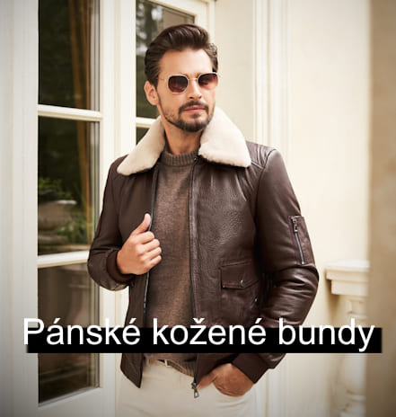 Pánské kožené bundy