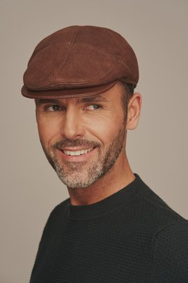 Pánská kožená kšiltovka - Bekovka