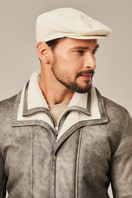 Pánská kožená kšiltovka Gatsby