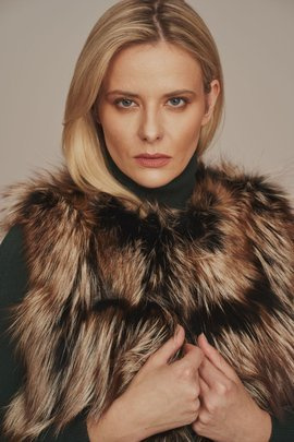 Kožešinová vesta z lišky