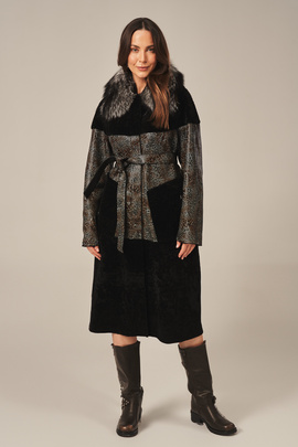 Dámský zimní kabát oversize